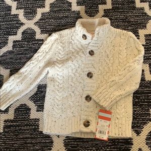 Cat and Jack Cream sweater 2T